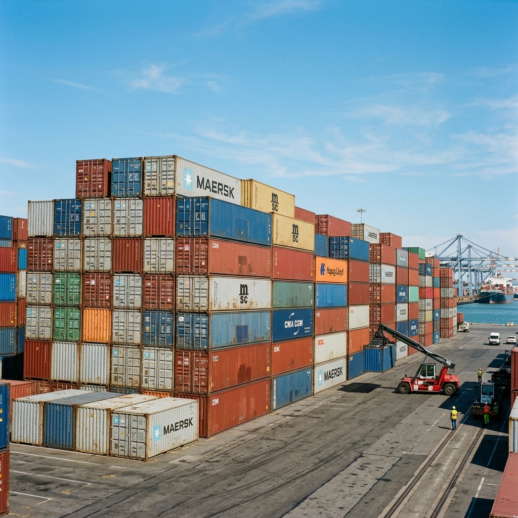 Tình trạng thiếu hụt container rỗng tại các cảng trọng điểm