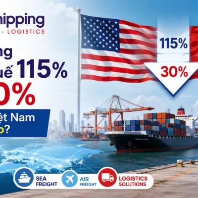 Mỹ–Trung giảm thuế 115% còn 30%: Logistics Việt Nam mừng hay lo?