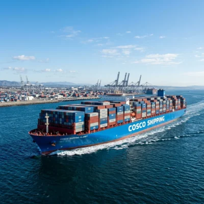 Hãng tàu COSCO SHIPPING vận chuyển hàng đi Mỹ — dịch vụ logistics và container