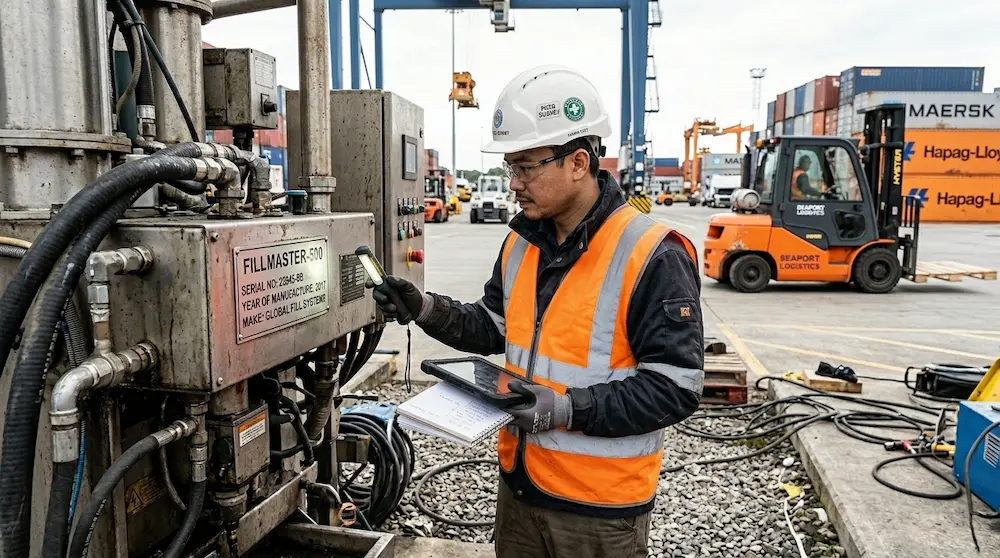 Đăng ký giám định máy chiết rót cũ đã qua sử dụng dưới 10 tuổi nhập khẩu.