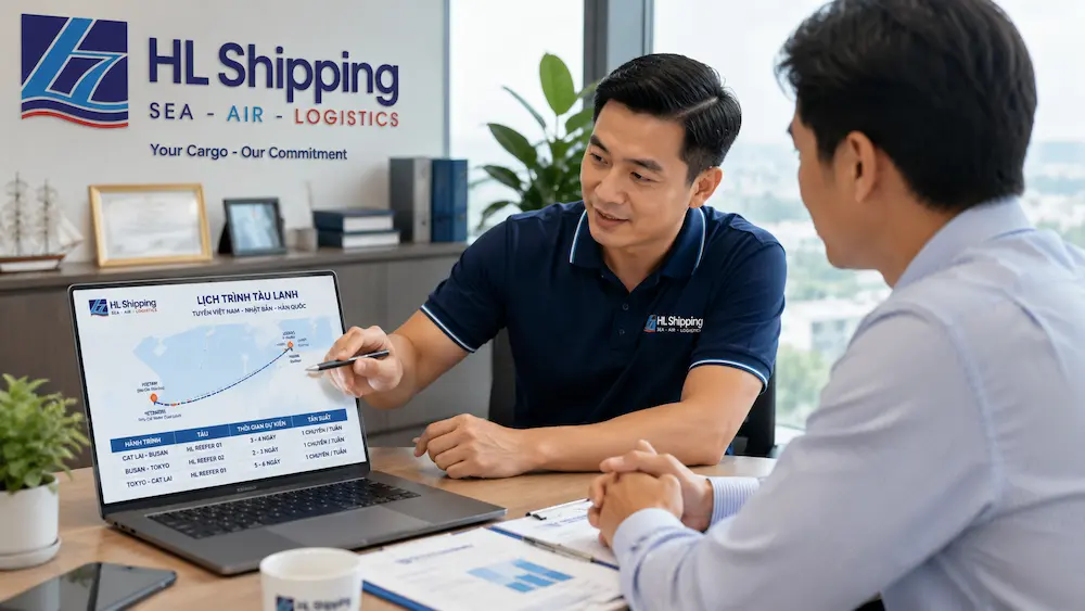 kinh nghiệm thực chiến của HL Shipping trên tuyến hàng đi Nam Ph