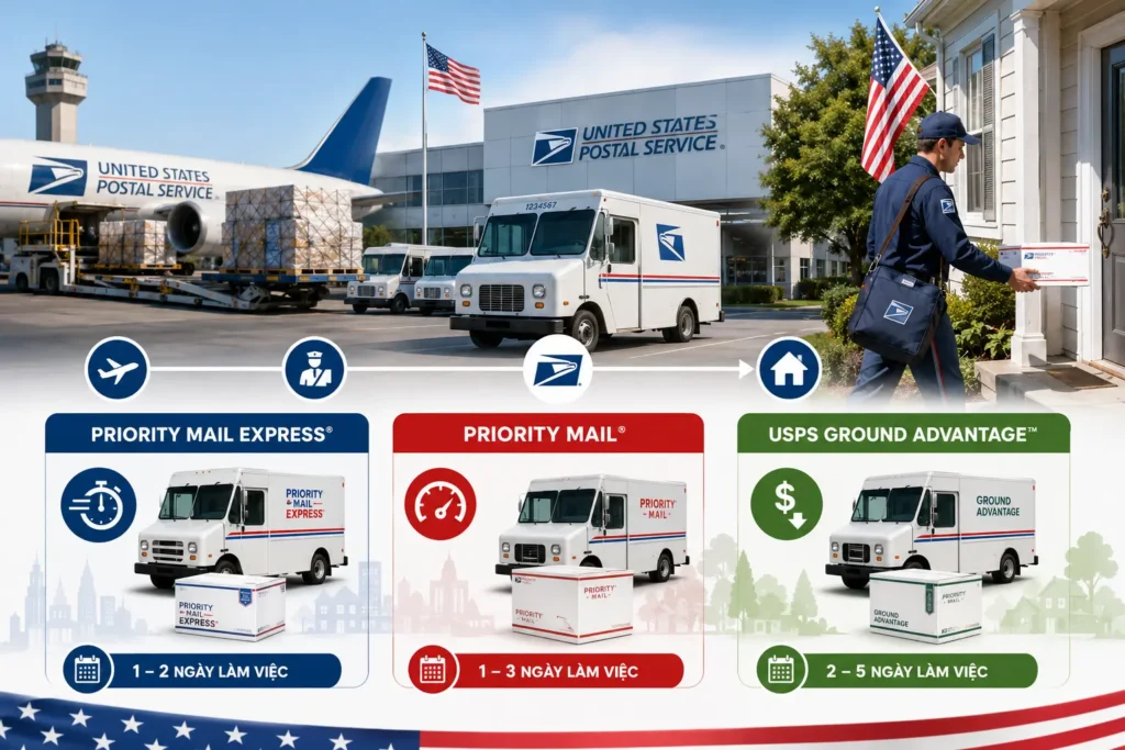 dịch vụ hỏa tốc Priority Mail Express