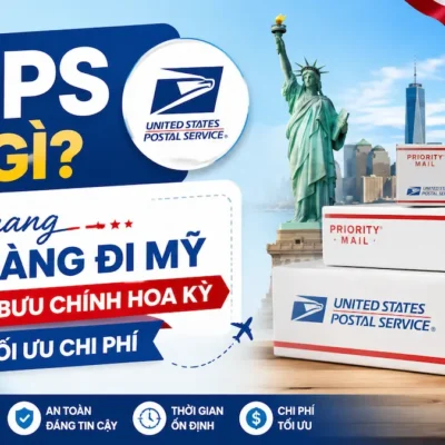 USPS là gì và cẩm nang gửi hàng đi Mỹ qua bưu chính Hoa Kỳ tối ưu chi phí